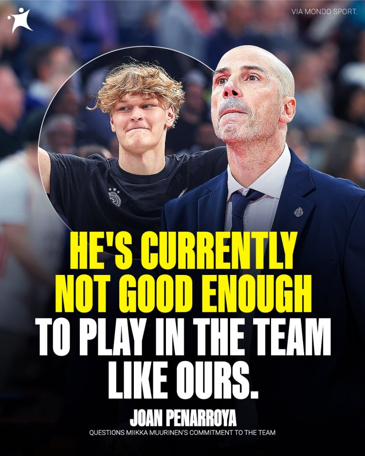 开云体育APP下载-上不了场！球队主帅：穆里宁有天赋 但没经验他心思也不在这